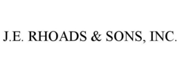 J.E. RHOADS & SONS, INC. trademark