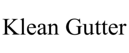 KLEAN GUTTER trademark