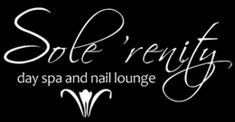 SOLE'RENITY DAY SPA AND NAIL LOUNGE trademark