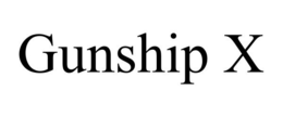 GUNSHIP X trademark