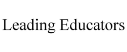 LEADING EDUCATORS trademark