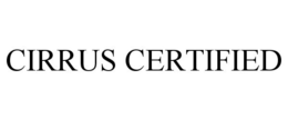 CIRRUS CERTIFIED trademark