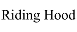 RIDING HOOD trademark