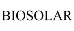 BIOSOLAR trademark