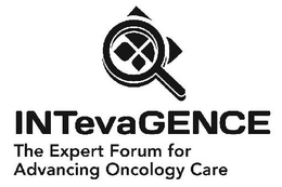 INTEVAGENCE THE EXPERT FORUM FOR ADVANCING ONCOLOGY CARE trademark