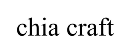 CHIA CRAFT trademark