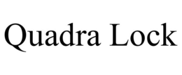 QUADRA LOCK trademark
