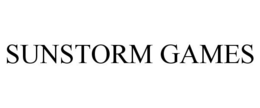 SUNSTORM GAMES trademark