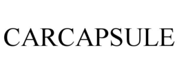 CARCAPSULE trademark