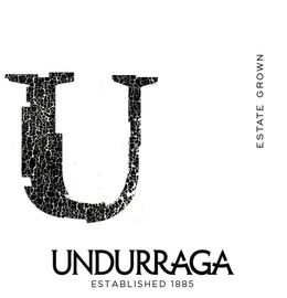 U UNDURRAGA ESTABLISHED 1885 ESTATE GROWN trademark