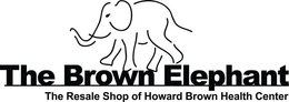 THE BROWN ELEPHANT THE RESALE SHOP OF HOWARD BROWN HEALTH CENTER trademark