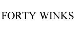 FORTY WINKS trademark