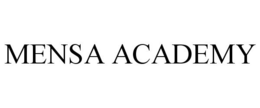 MENSA ACADEMY trademark