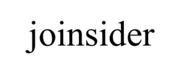 JOINSIDER trademark