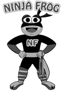 NINJA FROG NF trademark