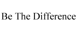 BE THE DIFFERENCE trademark