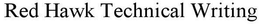 RED HAWK TECHNICAL WRITING trademark