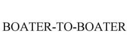 BOATER-TO-BOATER trademark