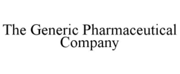 THE GENERIC PHARMACEUTICAL COMPANY trademark