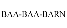 BAA-BAA-BARN trademark