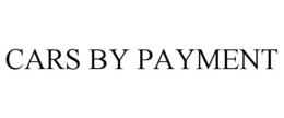 CARS BY PAYMENT trademark