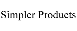 SIMPLER PRODUCTS trademark