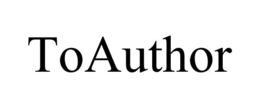 TOAUTHOR trademark