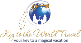 KEY TO THE WORLD TRAVEL YOUR KEY TO A MAGICAL VACATION trademark