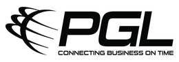 PGL CONNECTING BUSINESS ON TIME trademark