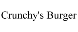 CRUNCHY'S BURGER trademark