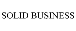 SOLID BUSINESS trademark