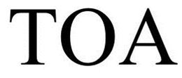 TOA trademark