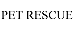 PET RESCUE trademark