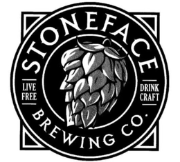 STONEFACE BREWING CO. LIVE FREE DRINK CRAFT trademark