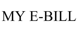 MY E-BILL trademark