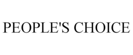 PEOPLE'S CHOICE trademark