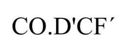 CO.D'CF' trademark