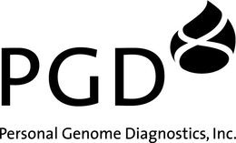 PGD PERSONAL GENOME DIAGNOSTICS, INC trademark