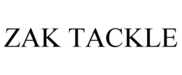 ZAK TACKLE trademark
