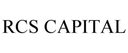 RCS CAPITAL trademark