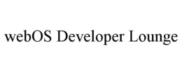 WEBOS DEVELOPER LOUNGE trademark