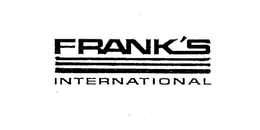 FRANK'S INTERNATIONAL trademark