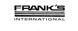 FRANK'S INTERNATIONAL trademark
