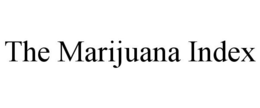 THE MARIJUANA INDEX trademark