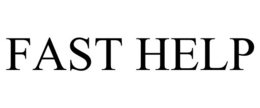 FAST HELP trademark