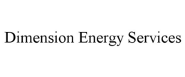 DIMENSION ENERGY SERVICES trademark
