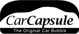 CARCAPSULE THE ORIGINAL CAR BUBBLE trademark