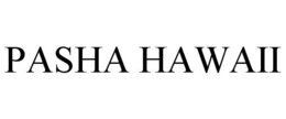 PASHA HAWAII trademark