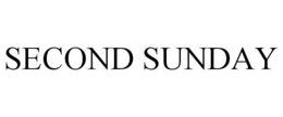 SECOND SUNDAY trademark
