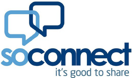 SOCONNECT IT'S GOOD TO SHARE trademark